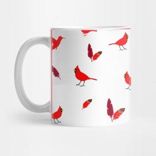 Red Feather Sparrow Mug